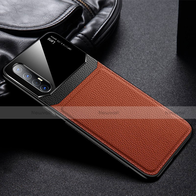 Soft Silicone Gel Leather Snap On Case Cover S05 for Oppo Find X2 Neo