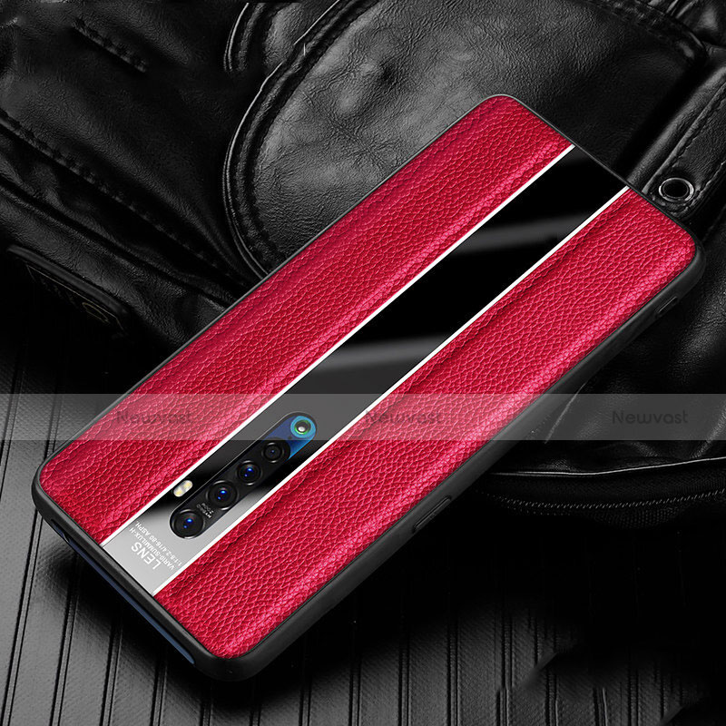 Soft Silicone Gel Leather Snap On Case Cover S05 for Oppo Reno2