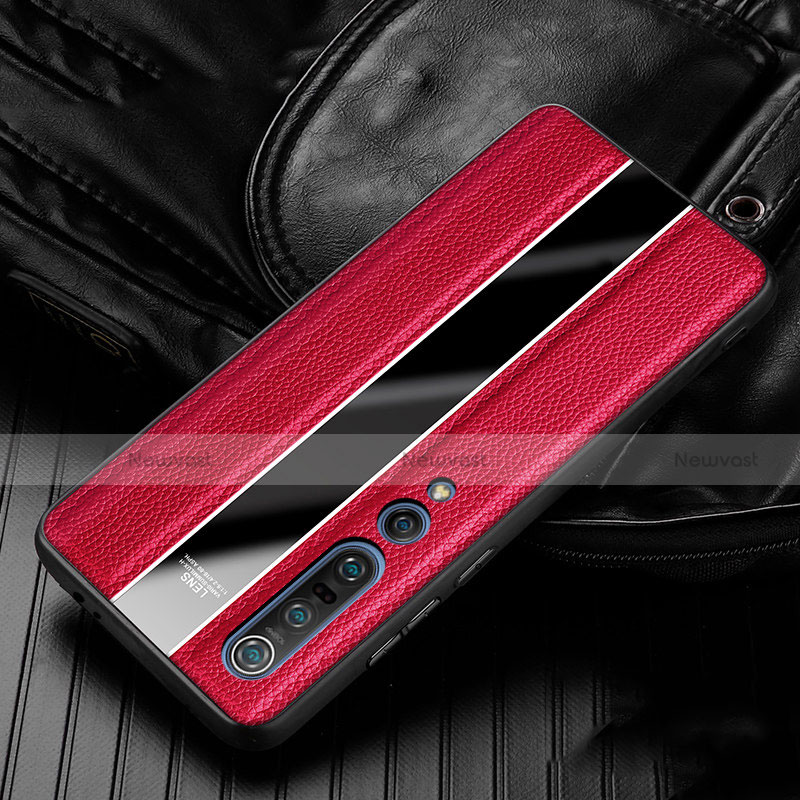 Soft Silicone Gel Leather Snap On Case Cover S05 for Xiaomi Mi 10 Pro