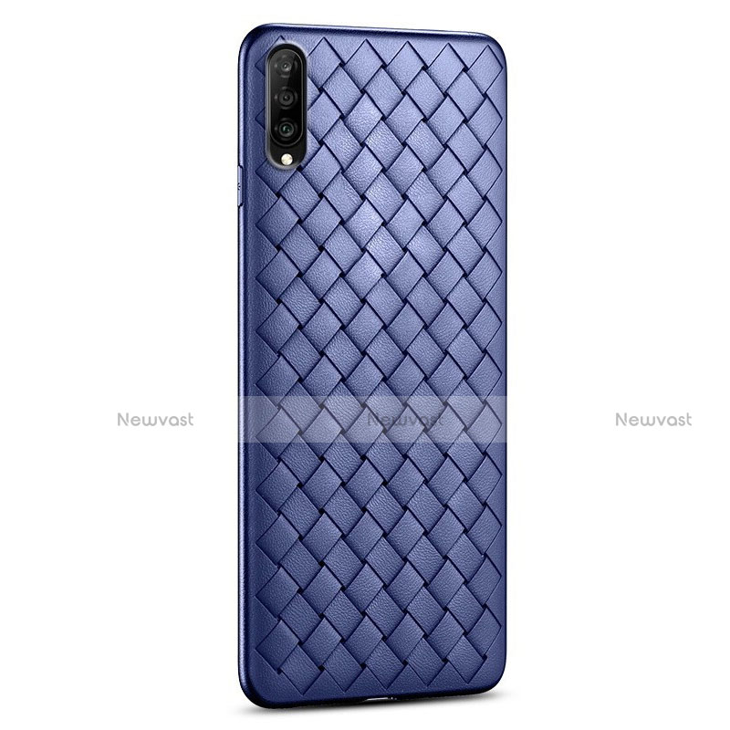 Soft Silicone Gel Leather Snap On Case Cover S06 for Huawei Honor 9X Pro