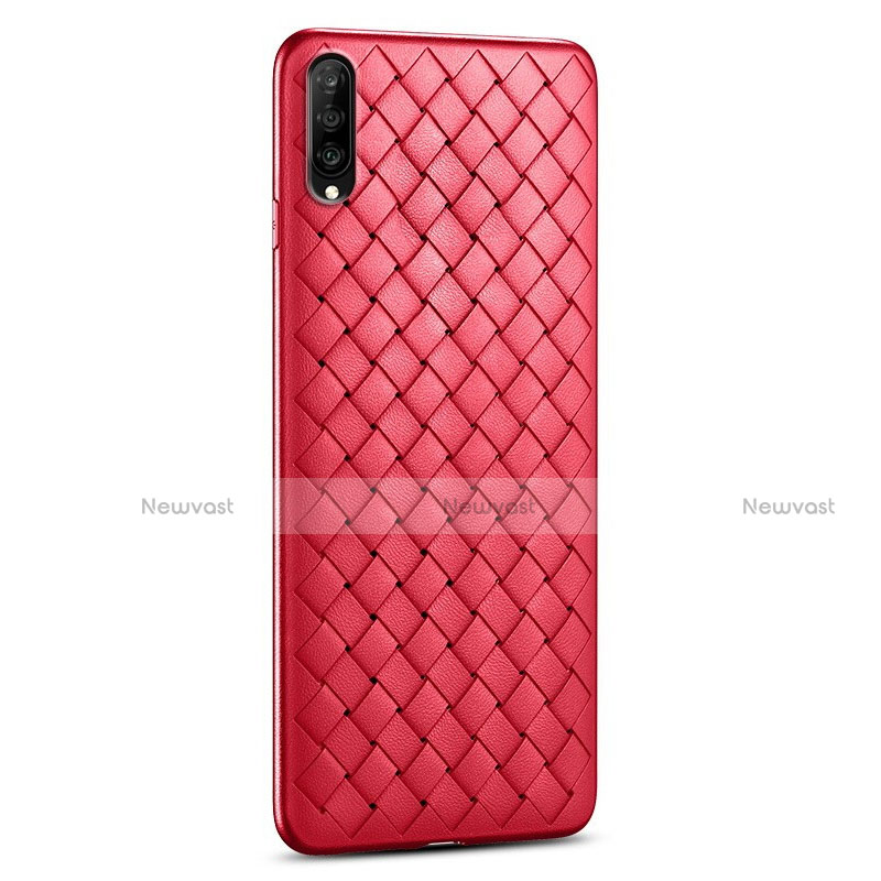 Soft Silicone Gel Leather Snap On Case Cover S06 for Huawei Honor 9X Pro