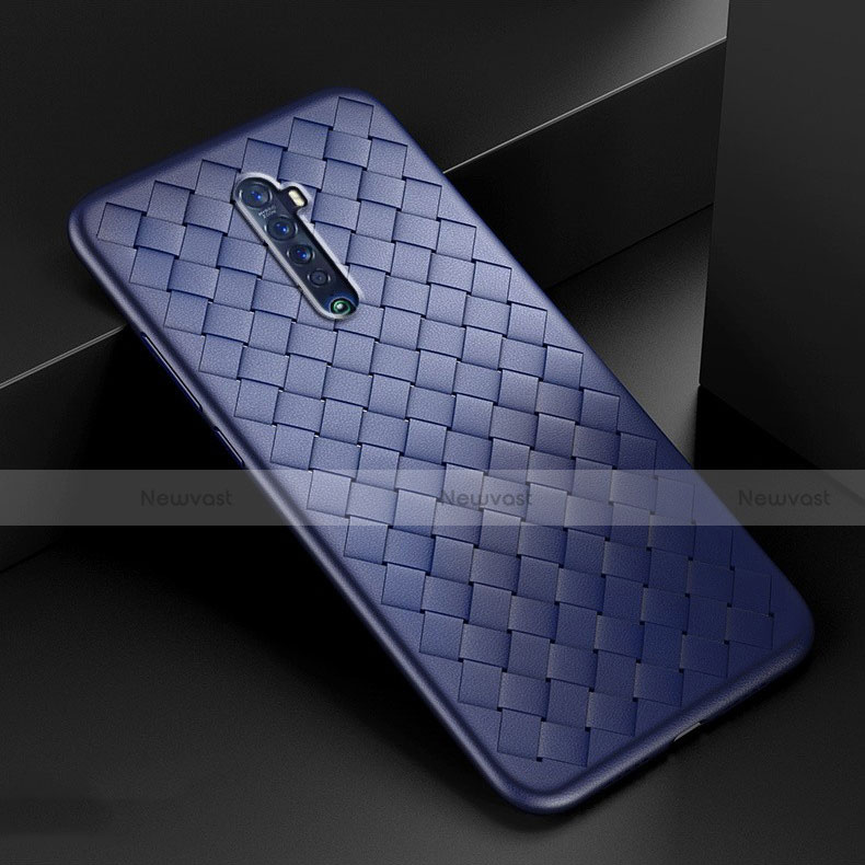 Soft Silicone Gel Leather Snap On Case Cover S06 for Oppo Reno2