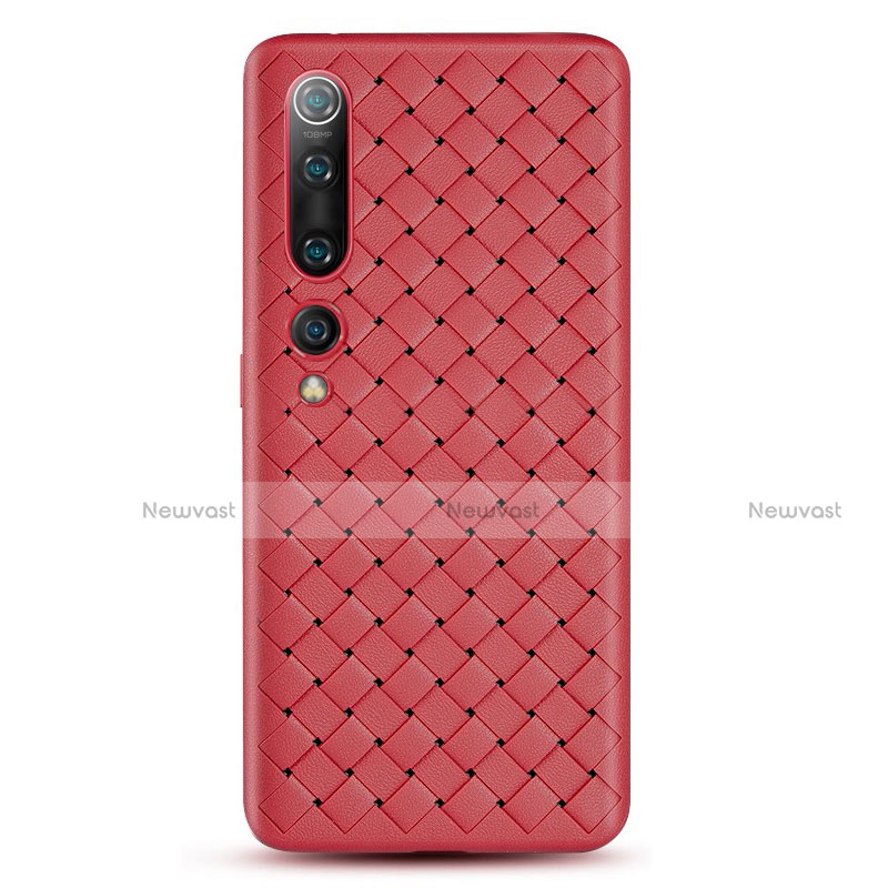 Soft Silicone Gel Leather Snap On Case Cover S07 for Xiaomi Mi 10