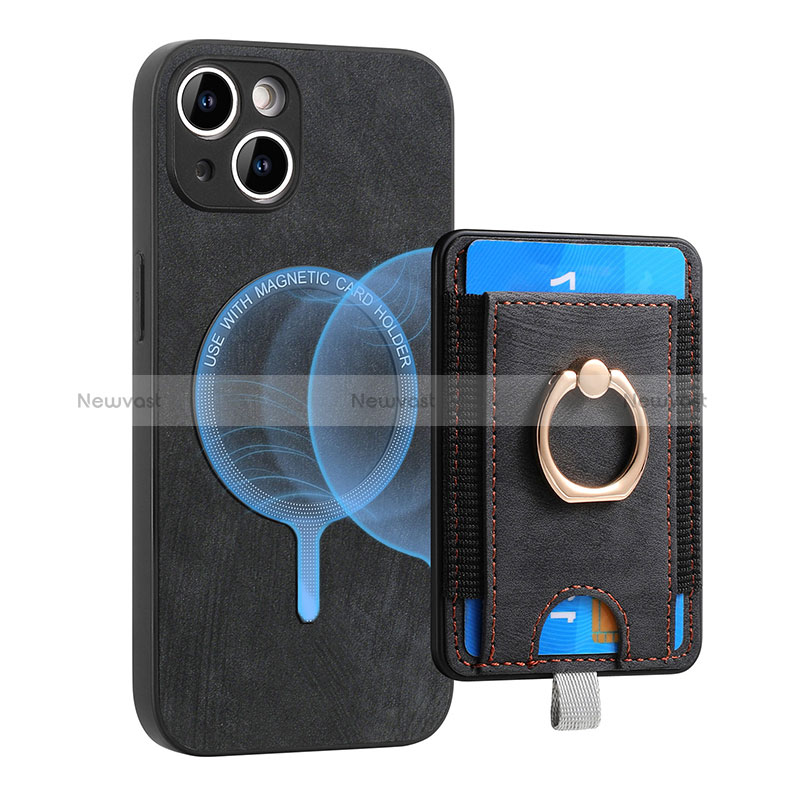 Soft Silicone Gel Leather Snap On Case Cover SD1 for Apple iPhone 14