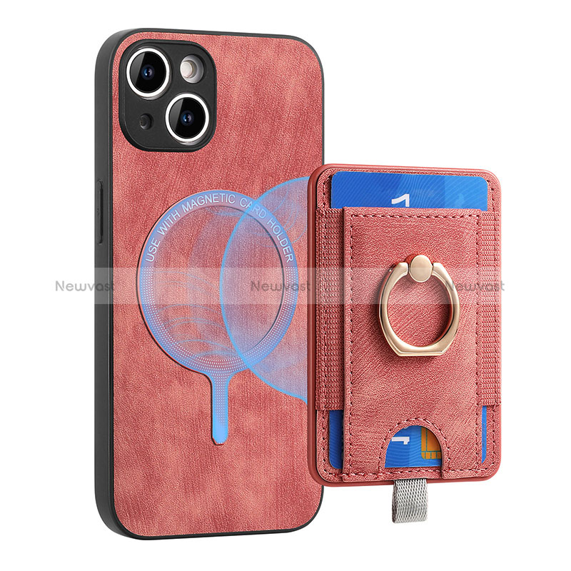 Soft Silicone Gel Leather Snap On Case Cover SD1 for Apple iPhone 14 Plus
