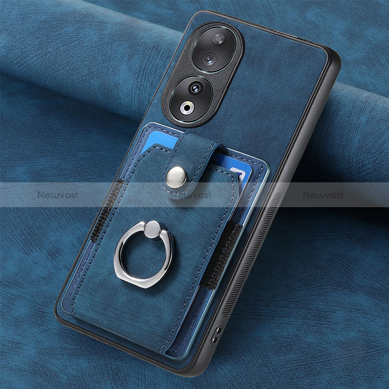 Soft Silicone Gel Leather Snap On Case Cover SD1 for Huawei Honor 90 5G