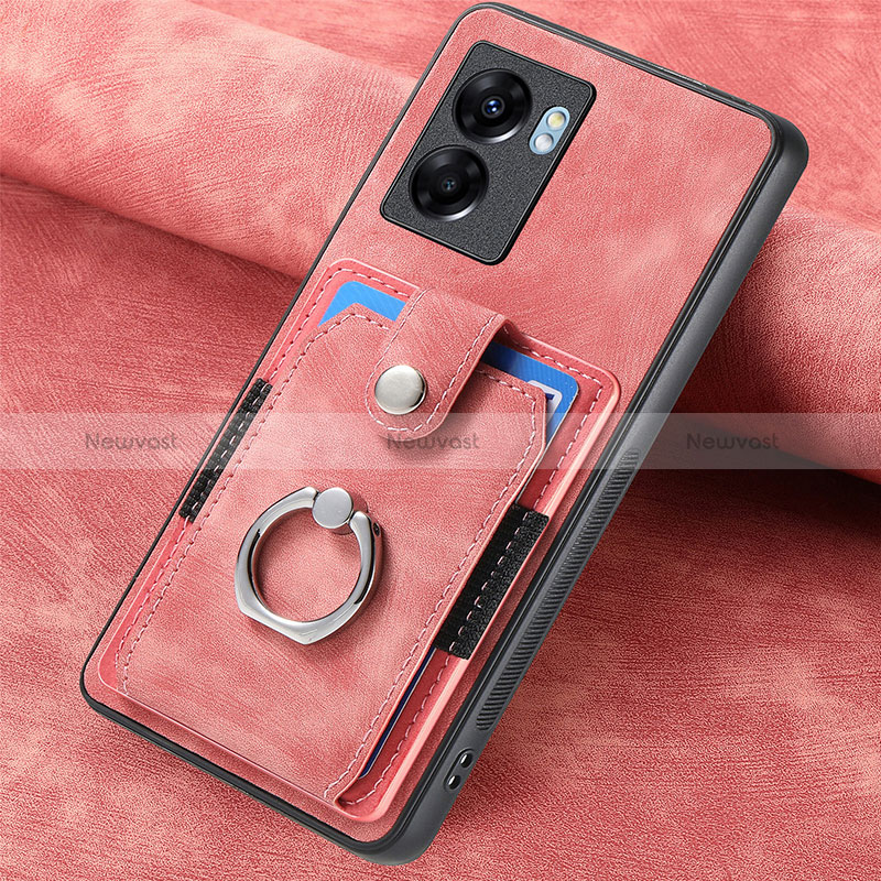 Soft Silicone Gel Leather Snap On Case Cover SD1 for OnePlus Nord N300 5G
