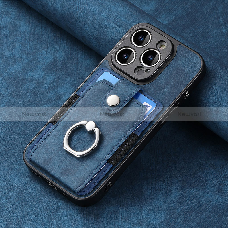 Soft Silicone Gel Leather Snap On Case Cover SD11 for Apple iPhone 13 Pro