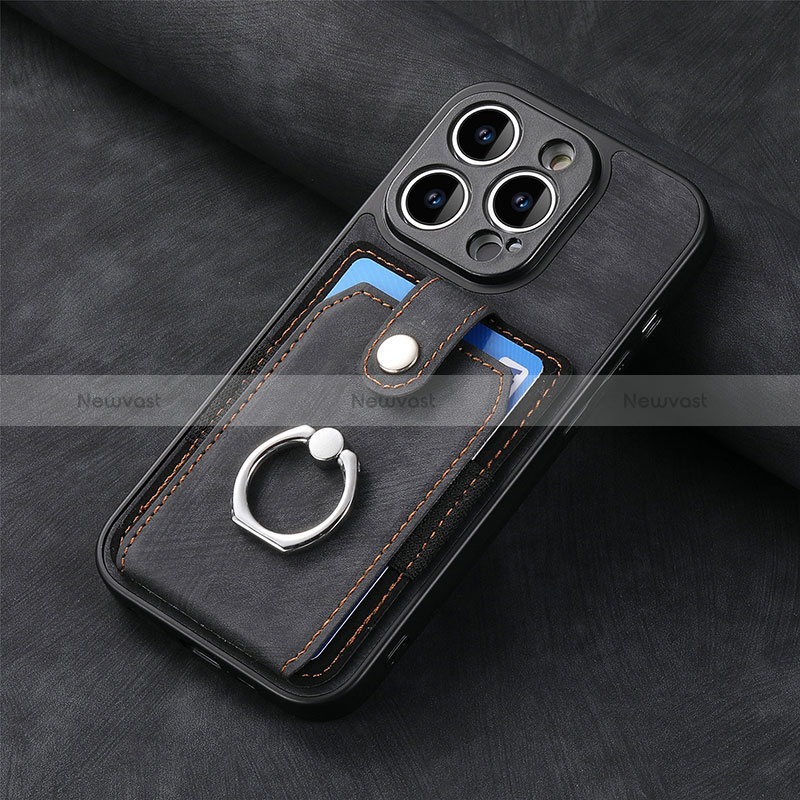 Soft Silicone Gel Leather Snap On Case Cover SD11 for Apple iPhone 13 Pro