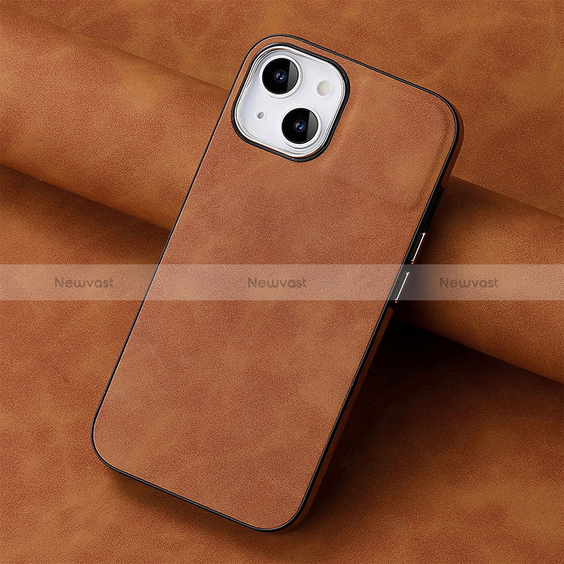 Soft Silicone Gel Leather Snap On Case Cover SD13 for Apple iPhone 13