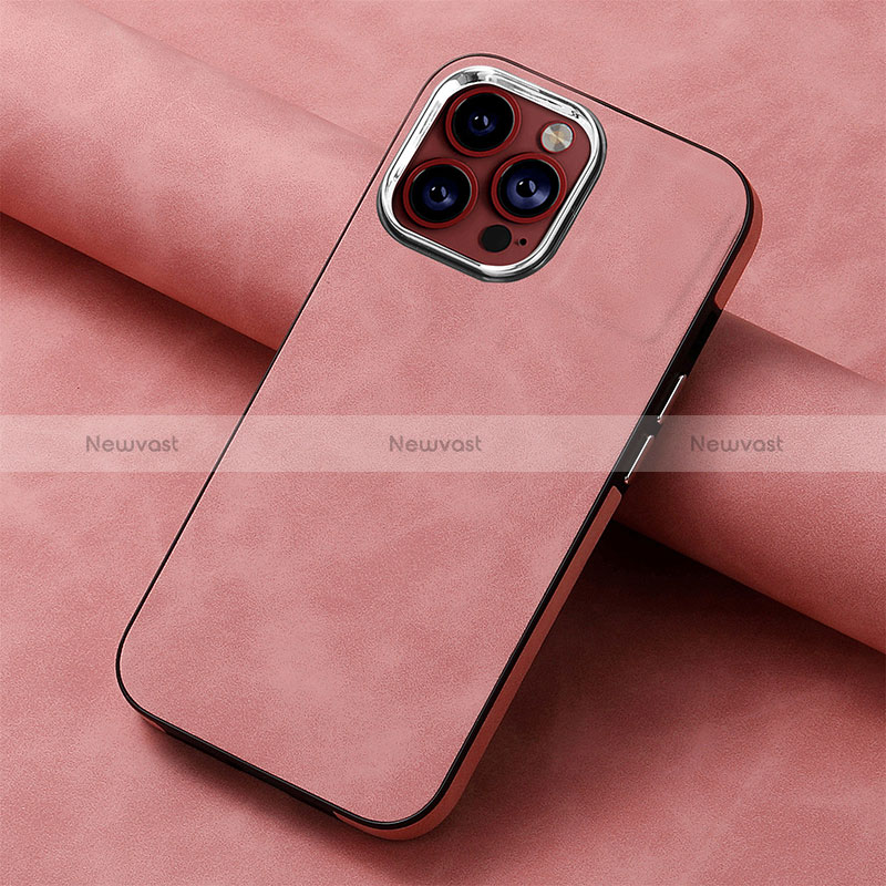 Soft Silicone Gel Leather Snap On Case Cover SD13 for Apple iPhone 13 Pro