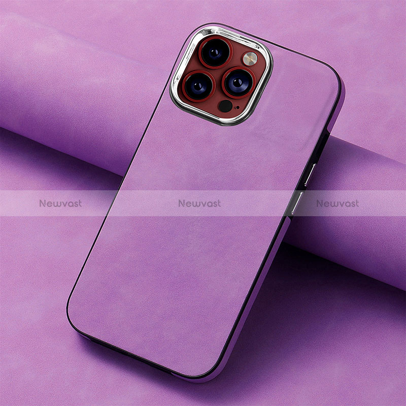 Soft Silicone Gel Leather Snap On Case Cover SD13 for Apple iPhone 13 Pro Max