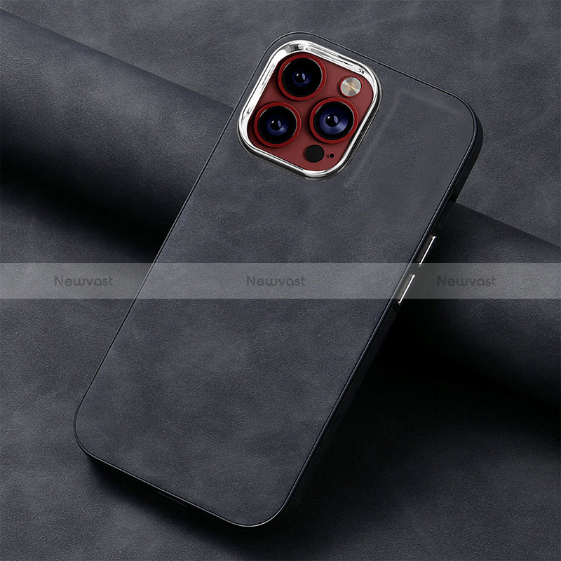 Soft Silicone Gel Leather Snap On Case Cover SD13 for Apple iPhone 13 Pro Max