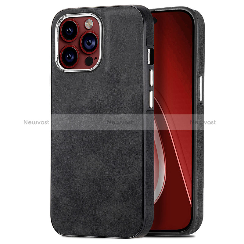 Soft Silicone Gel Leather Snap On Case Cover SD13 for Apple iPhone 13 Pro Max