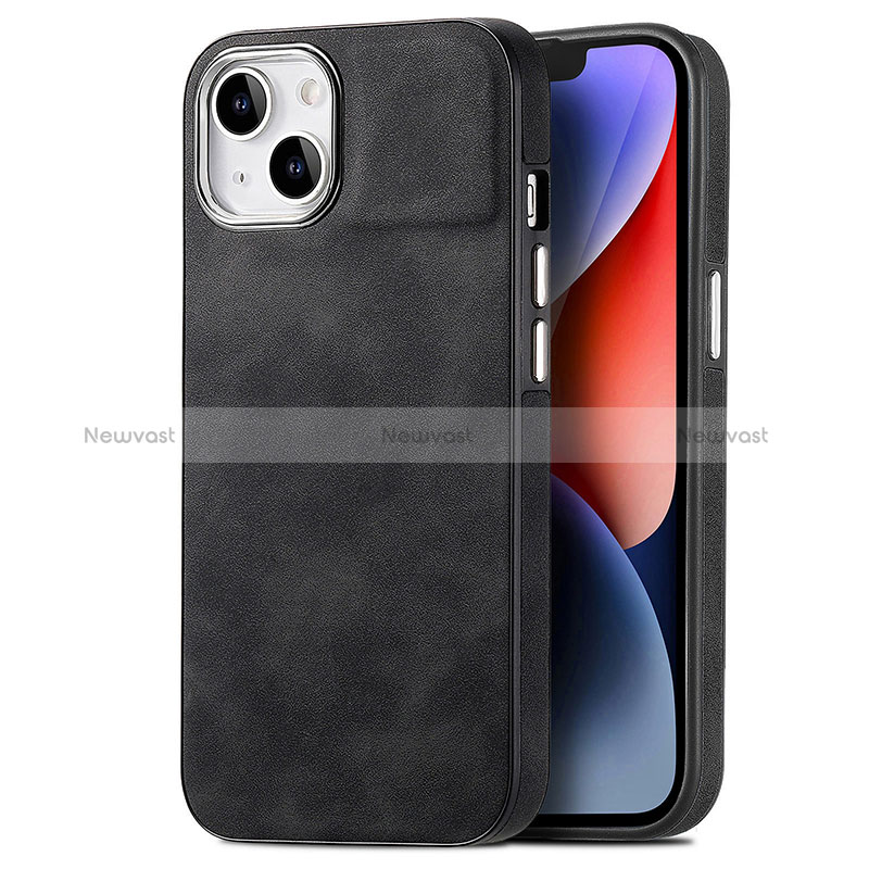 Soft Silicone Gel Leather Snap On Case Cover SD13 for Apple iPhone 14