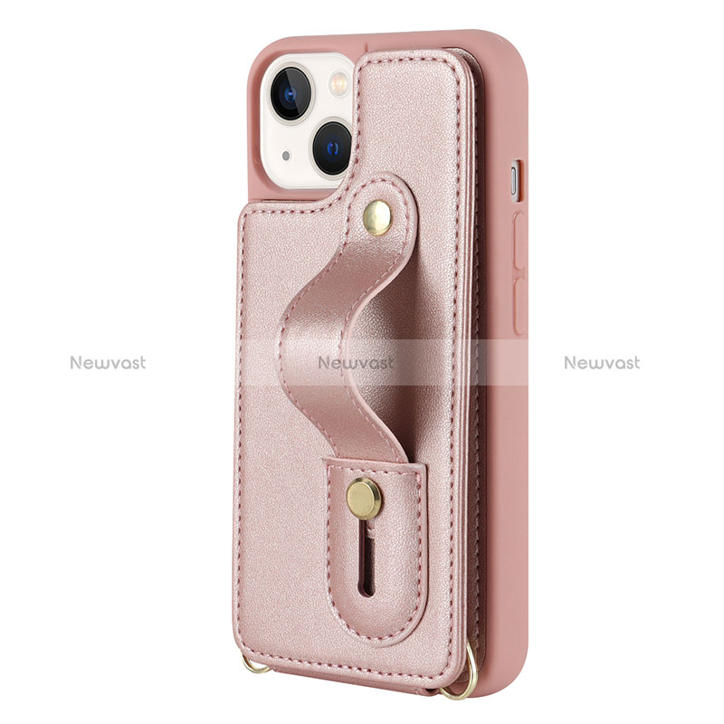 Soft Silicone Gel Leather Snap On Case Cover SD14 for Apple iPhone 13