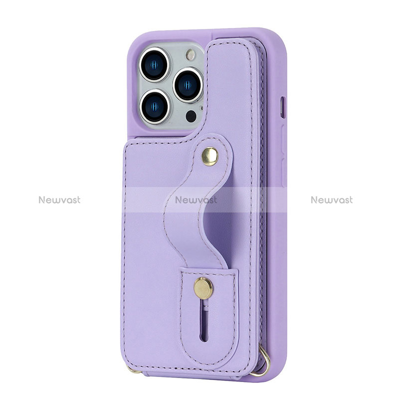 Soft Silicone Gel Leather Snap On Case Cover SD14 for Apple iPhone 13 Pro Max