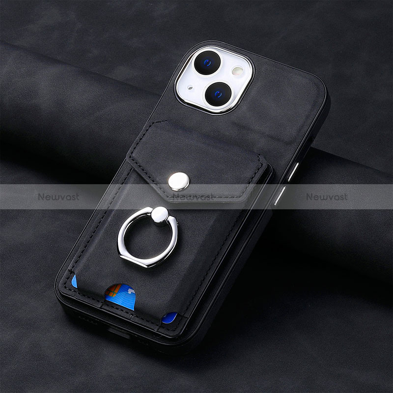 Soft Silicone Gel Leather Snap On Case Cover SD15 for Apple iPhone 14