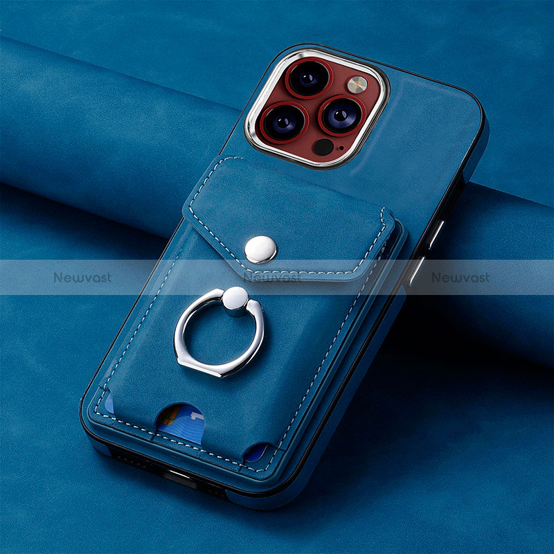 Soft Silicone Gel Leather Snap On Case Cover SD15 for Apple iPhone 14 Pro Max