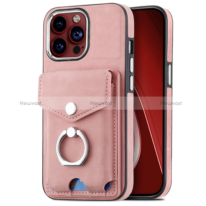 Soft Silicone Gel Leather Snap On Case Cover SD16 for Apple iPhone 13 Pro