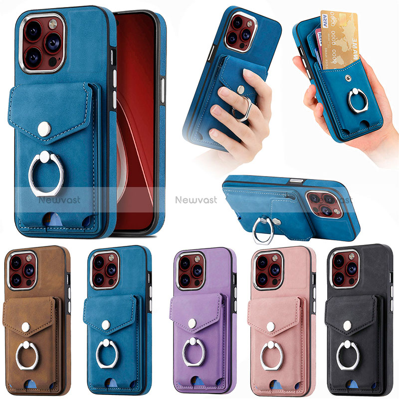 Soft Silicone Gel Leather Snap On Case Cover SD16 for Apple iPhone 13 Pro Max