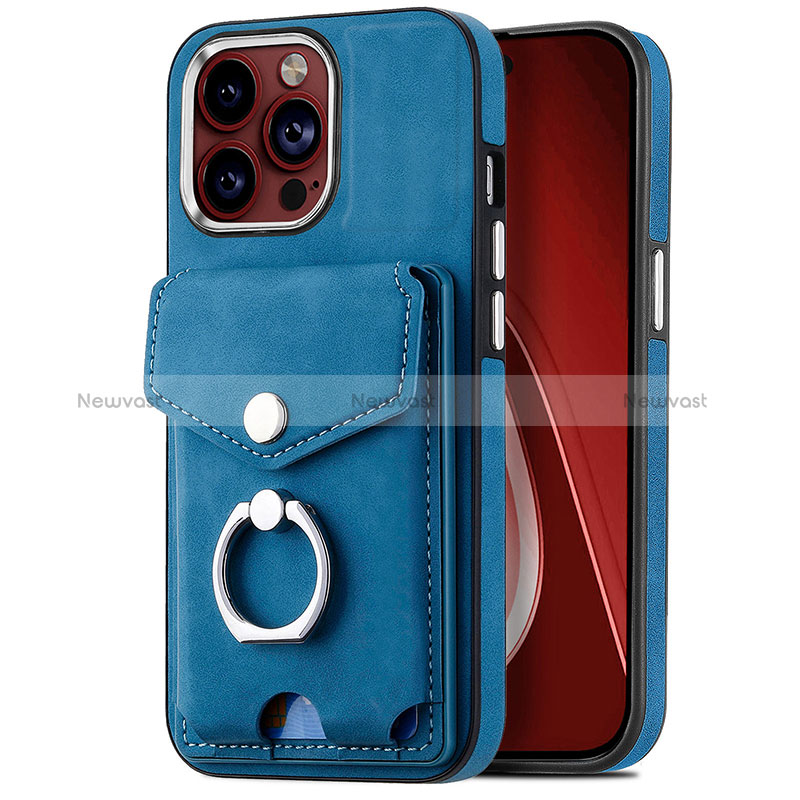 Soft Silicone Gel Leather Snap On Case Cover SD16 for Apple iPhone 15 Pro Max