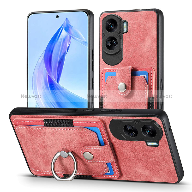 Soft Silicone Gel Leather Snap On Case Cover SD2 for Huawei Honor 90 Lite 5G