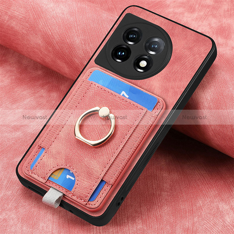 Soft Silicone Gel Leather Snap On Case Cover SD2 for OnePlus 11 5G