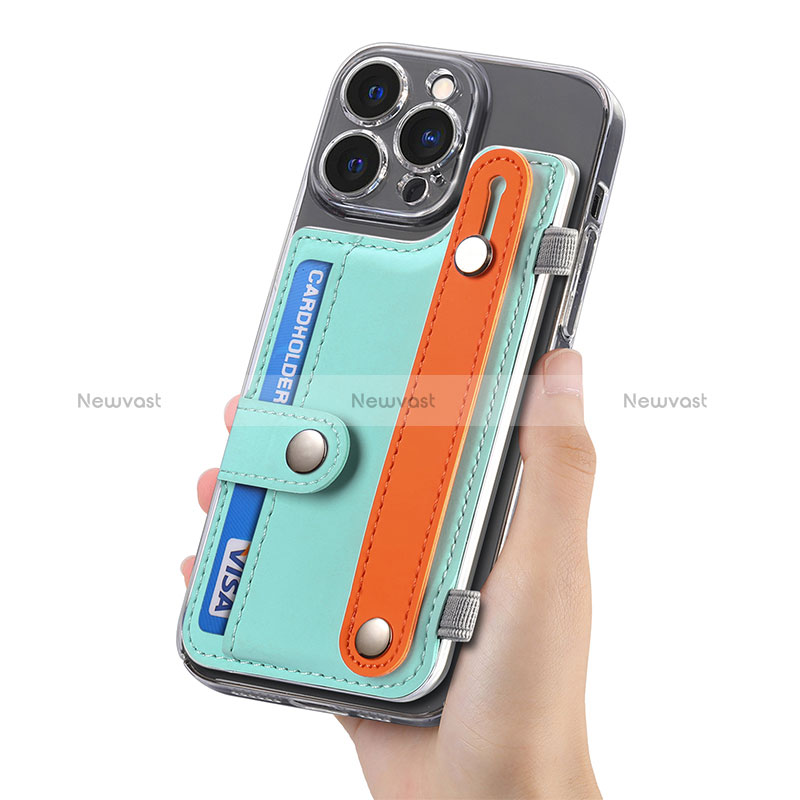 Soft Silicone Gel Leather Snap On Case Cover SD3 for Apple iPhone 14 Pro