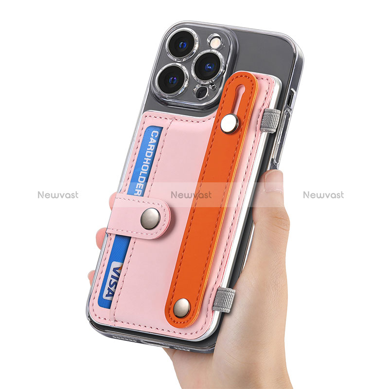 Soft Silicone Gel Leather Snap On Case Cover SD3 for Apple iPhone 14 Pro
