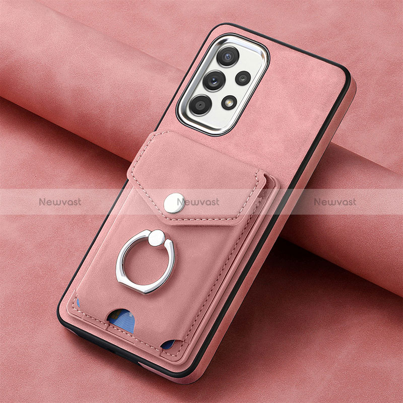 Soft Silicone Gel Leather Snap On Case Cover SD3 for Samsung Galaxy A72 5G