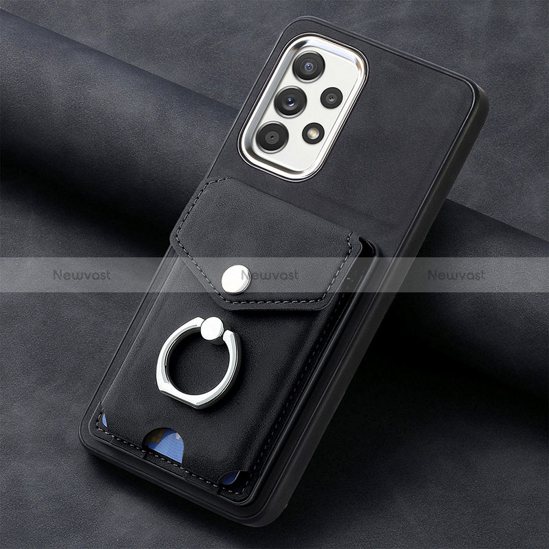 Soft Silicone Gel Leather Snap On Case Cover SD3 for Samsung Galaxy A72 5G