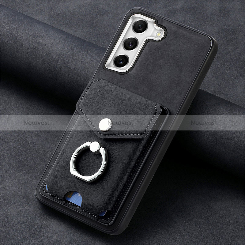 Soft Silicone Gel Leather Snap On Case Cover SD3 for Samsung Galaxy S21 FE 5G