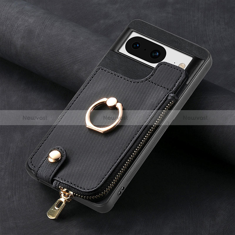 Soft Silicone Gel Leather Snap On Case Cover SD4 for Google Pixel 8 5G