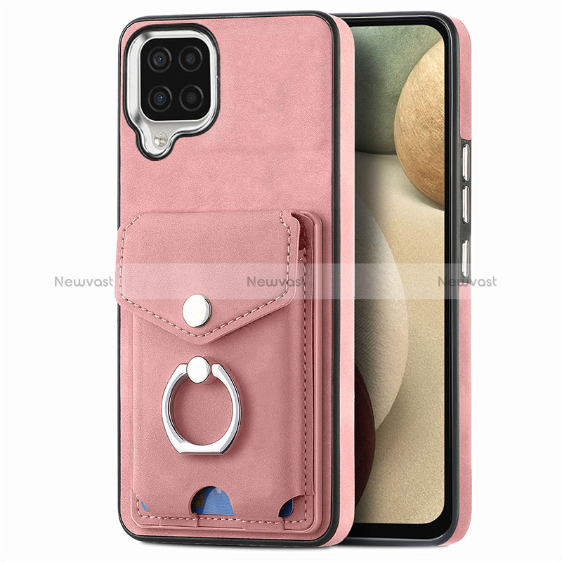 Soft Silicone Gel Leather Snap On Case Cover SD4 for Samsung Galaxy M12