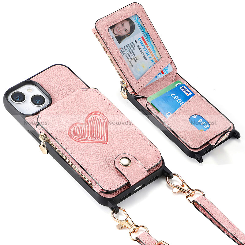 Soft Silicone Gel Leather Snap On Case Cover SD5 for Apple iPhone 13