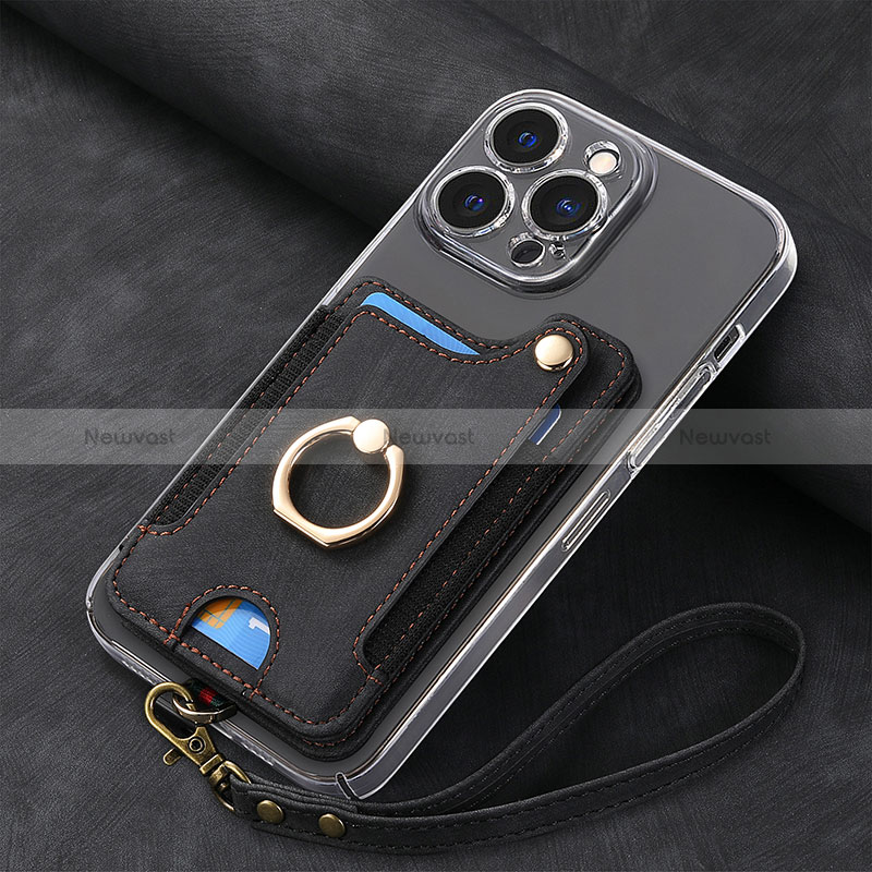 Soft Silicone Gel Leather Snap On Case Cover SD5 for Apple iPhone 14 Pro