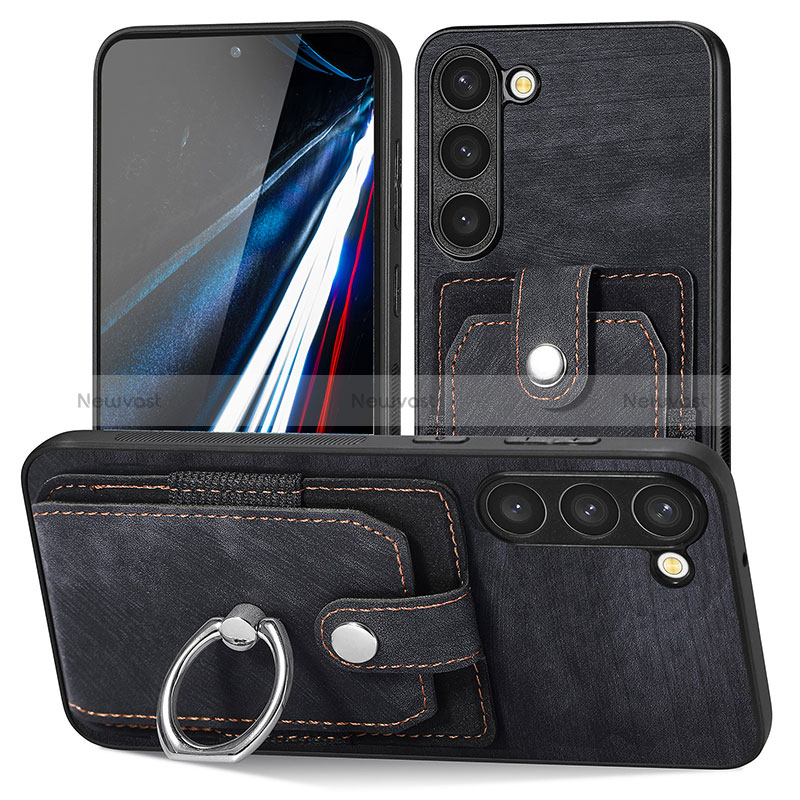 Soft Silicone Gel Leather Snap On Case Cover SD5 for Samsung Galaxy S22 5G