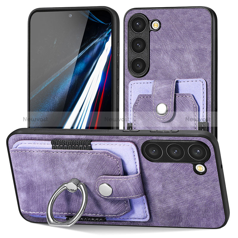 Soft Silicone Gel Leather Snap On Case Cover SD5 for Samsung Galaxy S23 5G