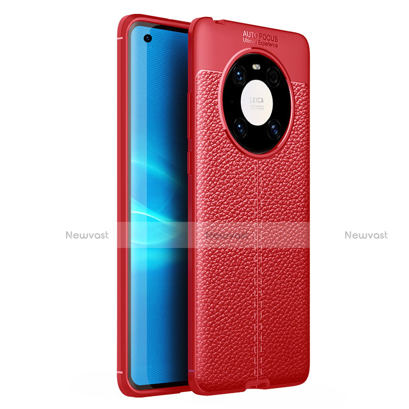 Soft Silicone Gel Leather Snap On Case Cover U01 for Huawei Mate 40E 4G