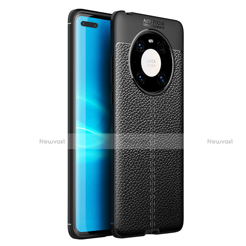 Soft Silicone Gel Leather Snap On Case Cover U01 for Huawei Mate 40E Pro 4G