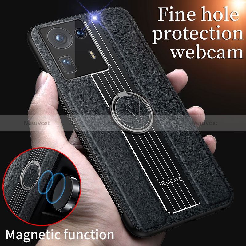 Soft Silicone Gel Leather Snap On Case Cover with Magnetic FL1 for Xiaomi Mi Mix 4 5G