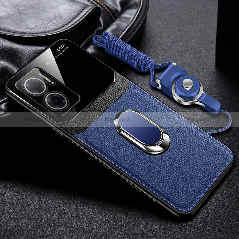 Soft Silicone Gel Leather Snap On Case Cover with Magnetic FL2 for Xiaomi Redmi Note 11E 5G