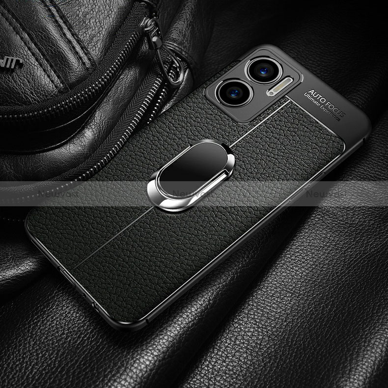 Soft Silicone Gel Leather Snap On Case Cover with Magnetic S01 for Xiaomi Redmi 10 Prime Plus 5G