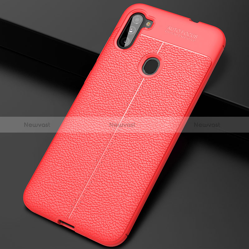Soft Silicone Gel Leather Snap On Case Cover WL1 for Samsung Galaxy A11