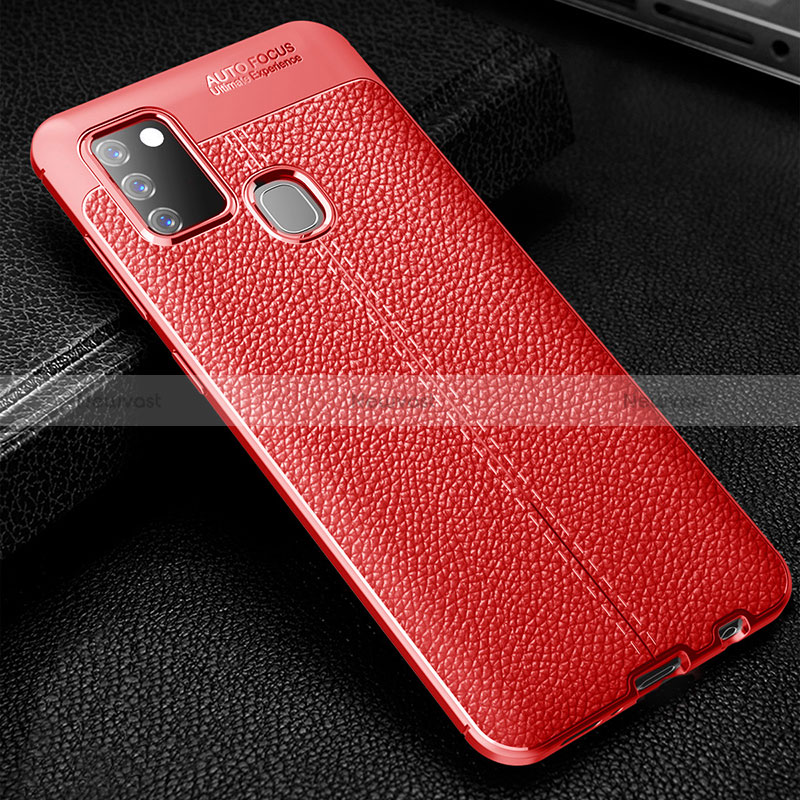 Soft Silicone Gel Leather Snap On Case Cover WL1 for Samsung Galaxy A21s