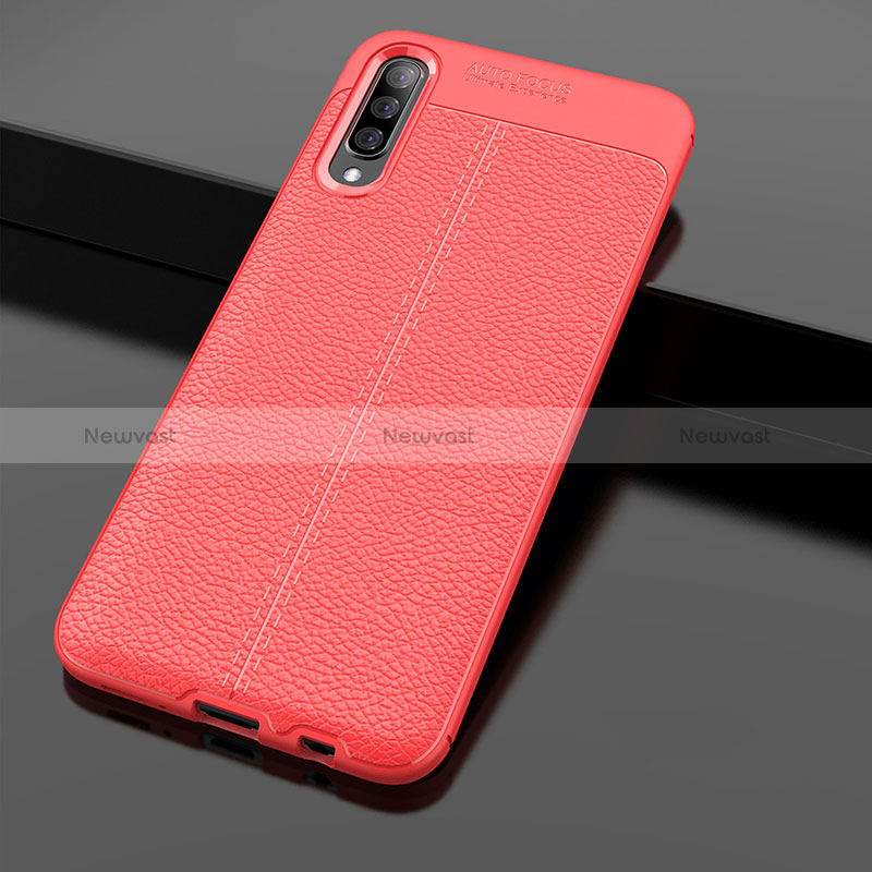 Soft Silicone Gel Leather Snap On Case Cover WL1 for Samsung Galaxy A70