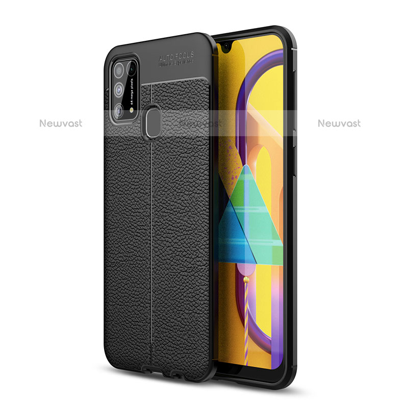 Soft Silicone Gel Leather Snap On Case Cover WL1 for Samsung Galaxy M31