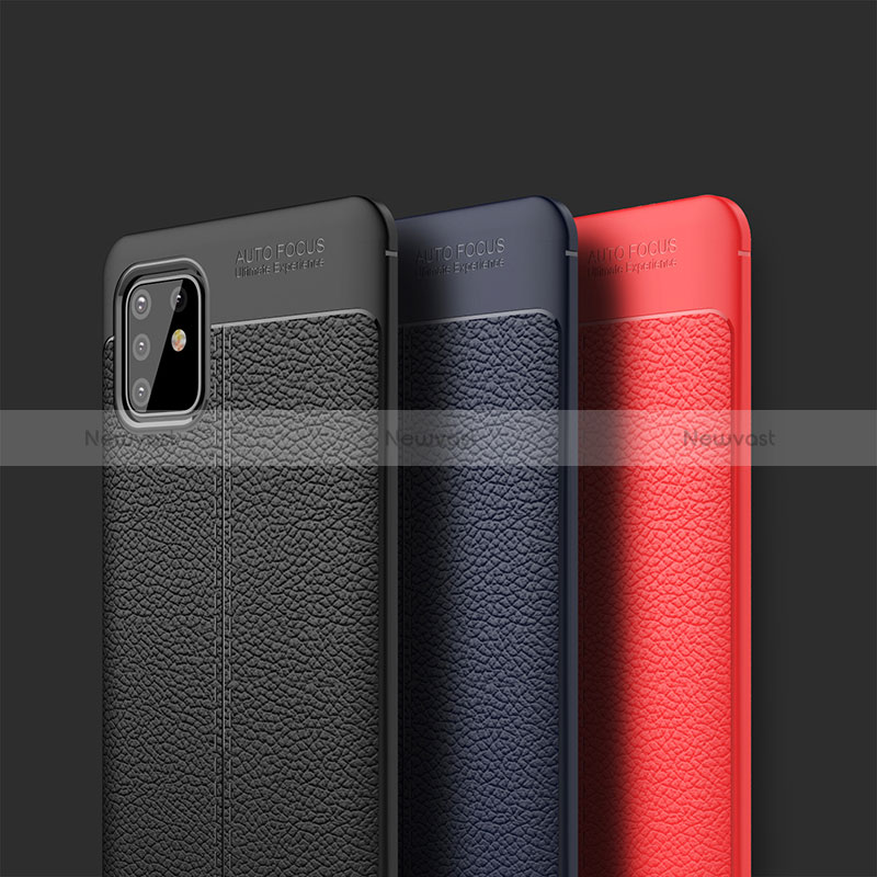 Soft Silicone Gel Leather Snap On Case Cover WL1 for Samsung Galaxy M60s