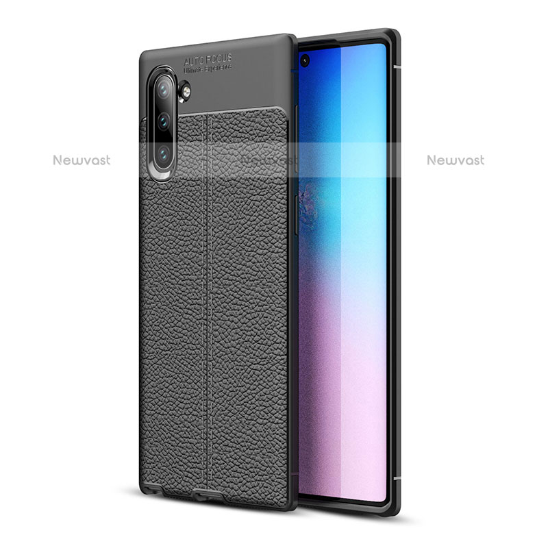 Soft Silicone Gel Leather Snap On Case Cover WL1 for Samsung Galaxy Note 10 5G